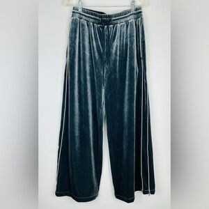 b+ab Velour Elastic Waist Track Pants Gong Kong Fashion Brand